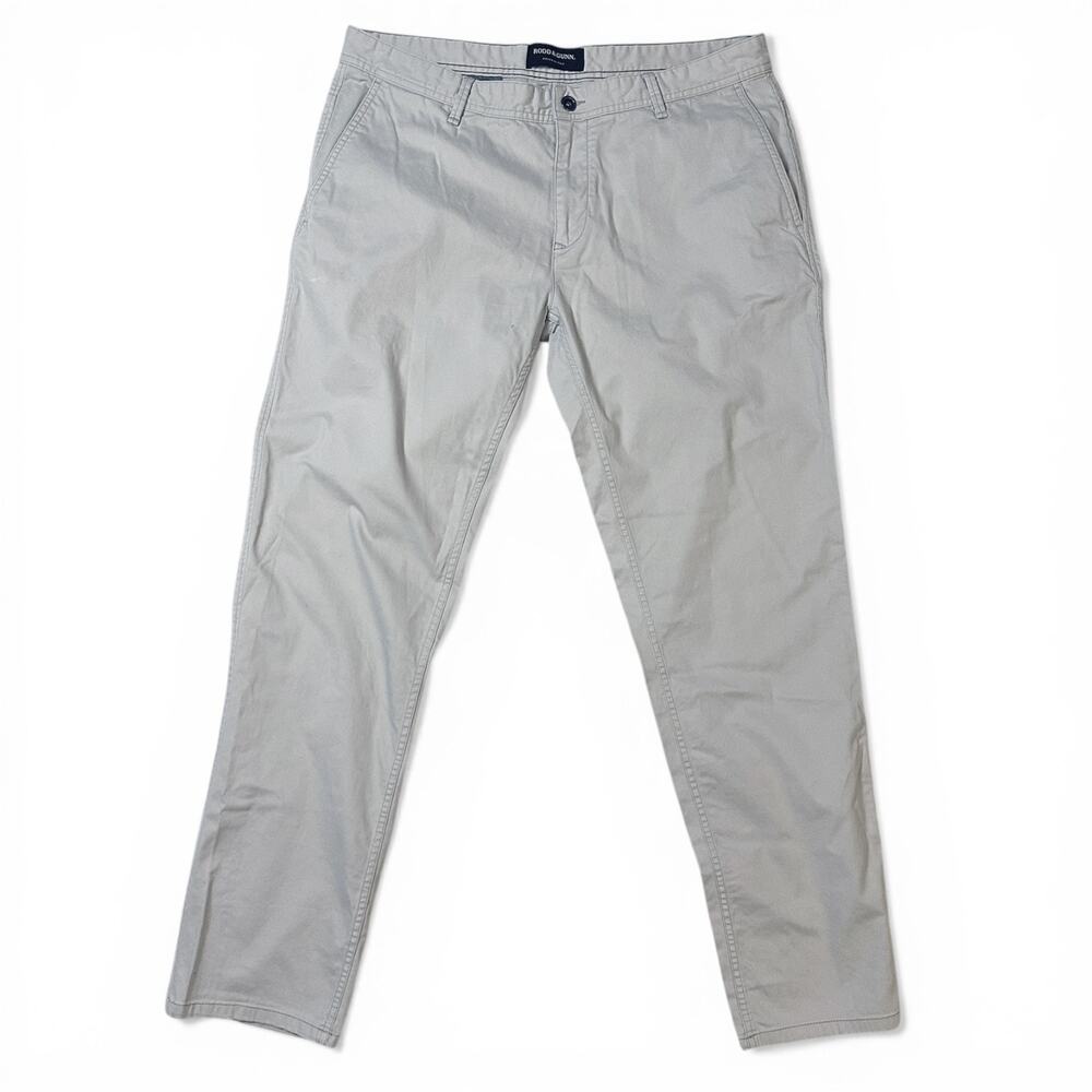 Rodd & Gunn Thomas Road Chino Pant Mens Size 36x31 Pebble Gray Custom Fit